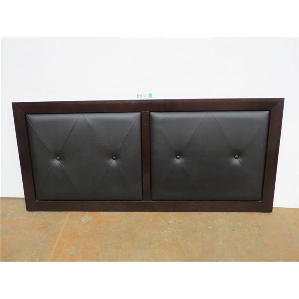 *Head Board Leather & Wood (28" x 63")