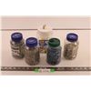 Image 1 : (5) Jars of Assorted Hardware
