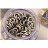 Image 4 : (5) Jars of Assorted Hardware