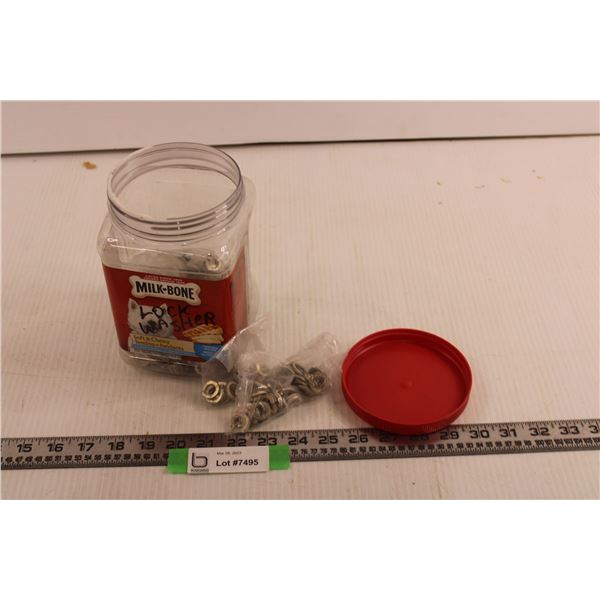 Jar of 3/8" Lock Washers