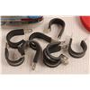 Image 2 : Jar of (50) 1" O.D. Rubber Clamps