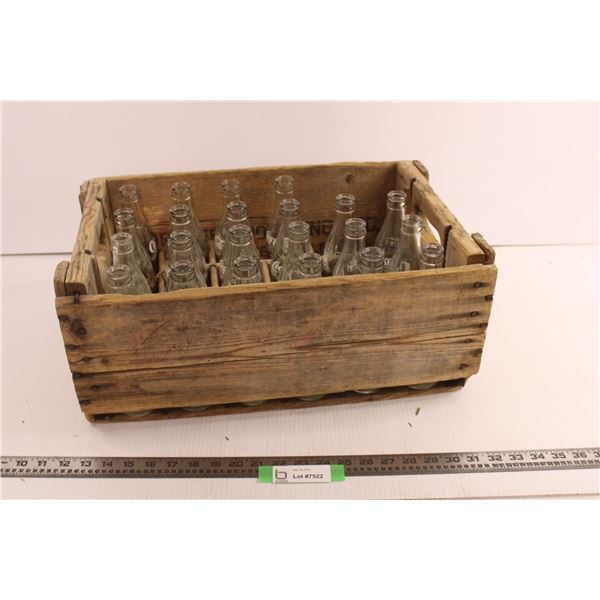Box of Vintage Coca-Cola Bottles