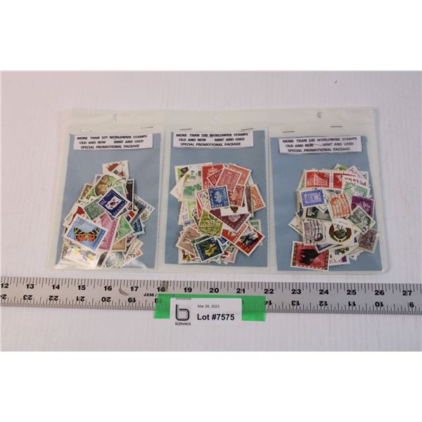 Lot of Assorted Collectible Stamps - Worldwide