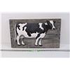 Image 1 : Art of Cow on Wood