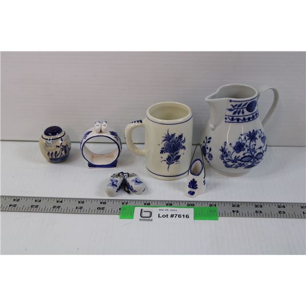 Dutch Creamer and Misc. Figurines