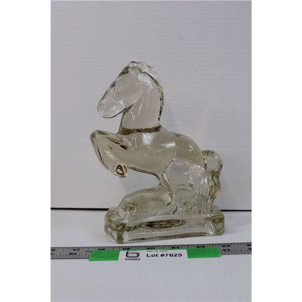 Glass Horse Figurine