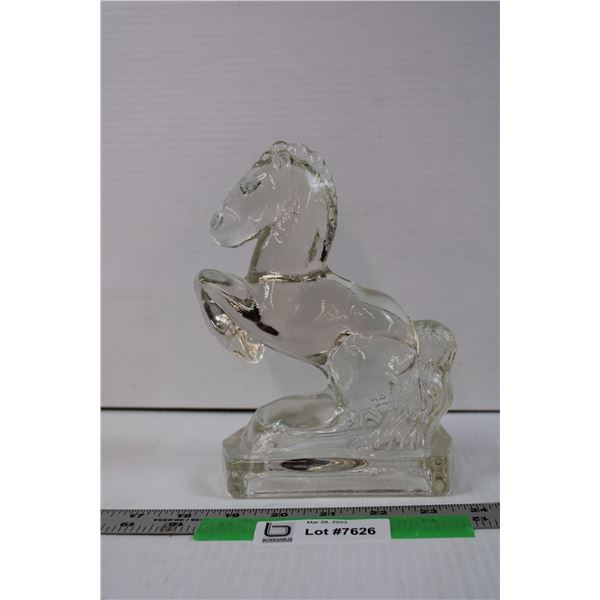 Glass Horse Figurine