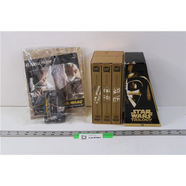 Star Wars Trilogy VHS Set and Tape
