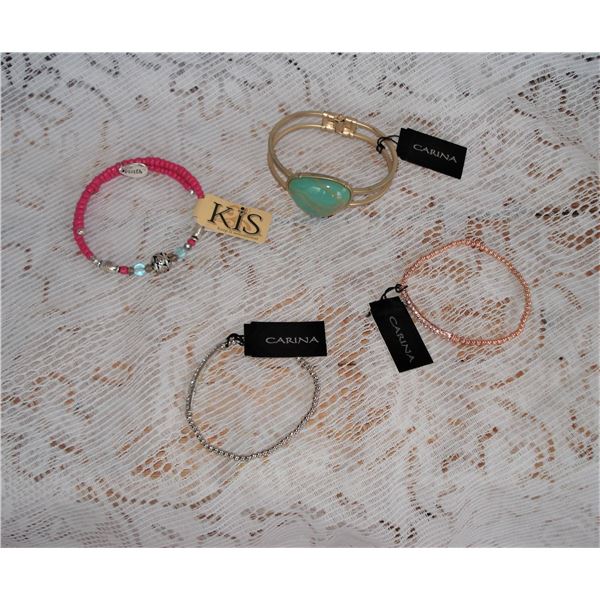 4 new Bracelets