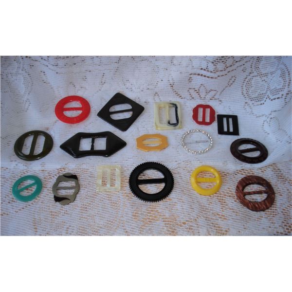 Vintage Lot of Ladies dress Buckles