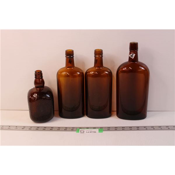 (4) Vintage Bottles