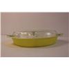 Image 2 : Yellow Pyrex Divided Casserole Dish with Lid