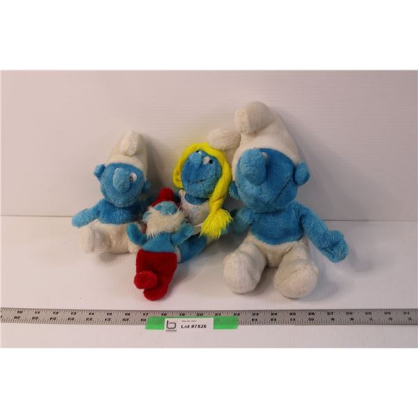 Vintage Smurf Stuffed Animals