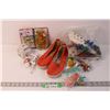 Image 1 : Lot of Misc. Items - Women's Shoes, Lightbulbs, Toys