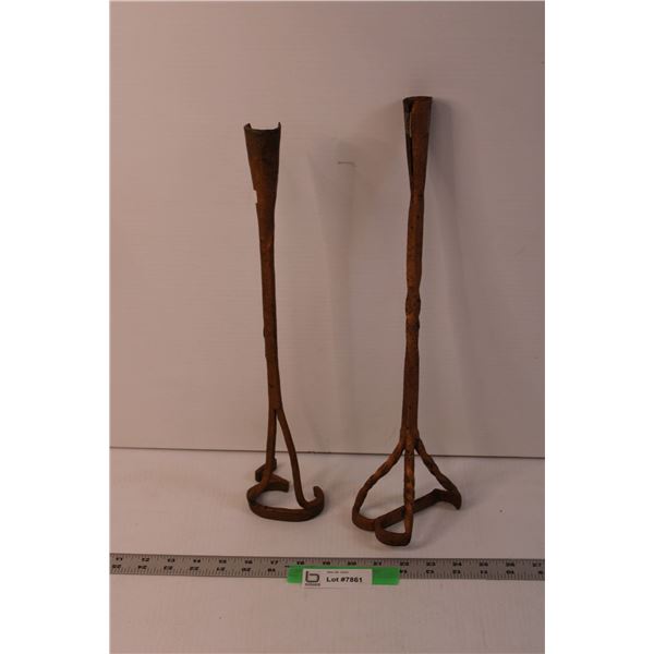 (2) Branding Irons