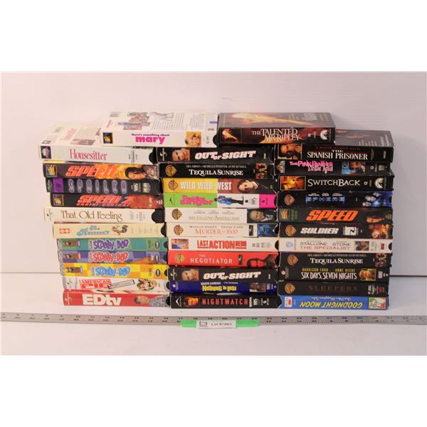 (35) Assorted VHS Tapes