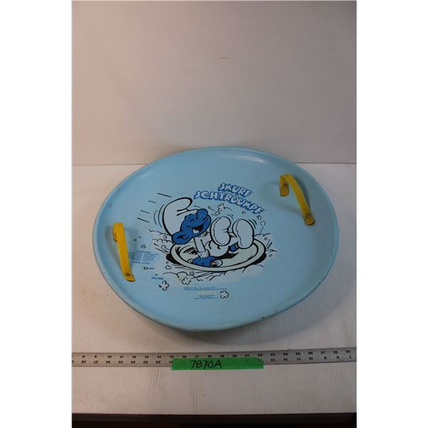 Smurf Kids Winter Saucer