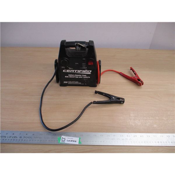 Certified Battery Booster Pack (300 Crank Assist AMPS)