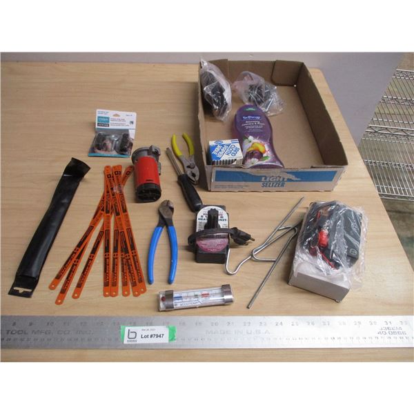 Saw Blades, Hand Tools, and Misc.