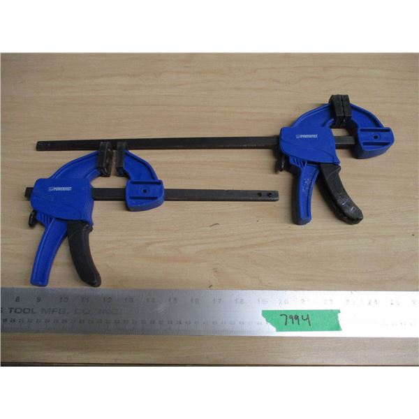 (2) Powerfist Wood Clamps