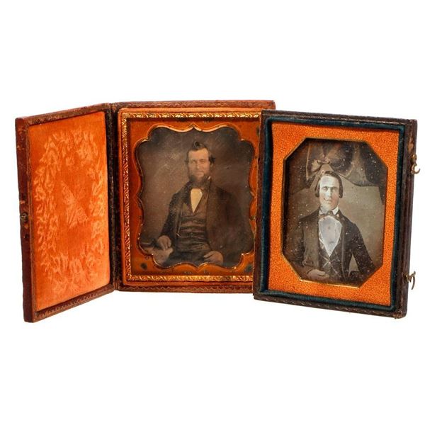 Two Daguerreotypes of Gentlemen.