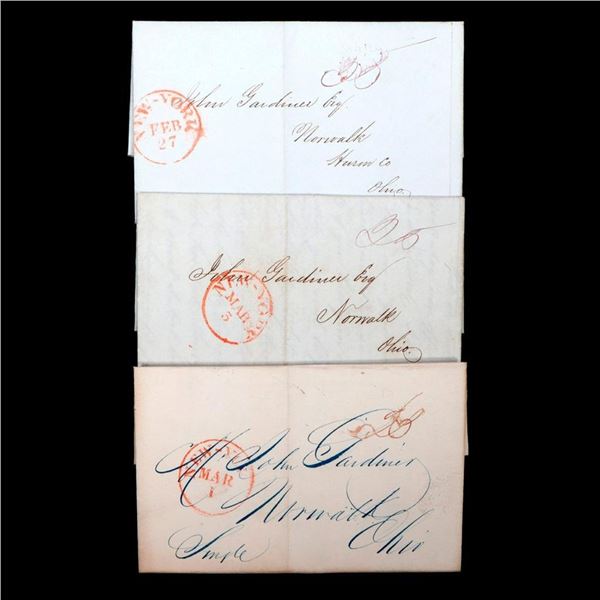 Letters to John Gardiner, Ohio Banker, 1840s.