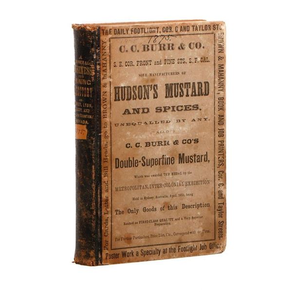 Nevada Mining Directory, 1875.