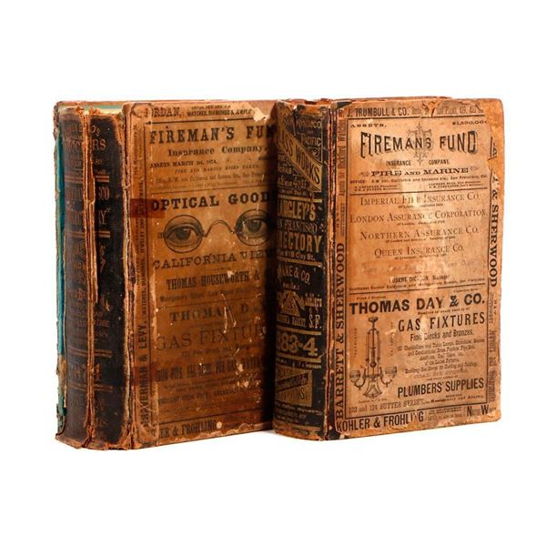 Langley's San Francisco Directory, 1883, and another.