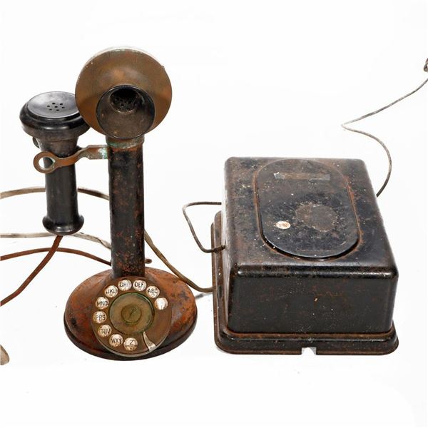 Candlestick Phone Dial type with Ringer Box