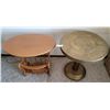 Image 4 : A Pair Of Excellent Accent Tables (Egyptian Decor)