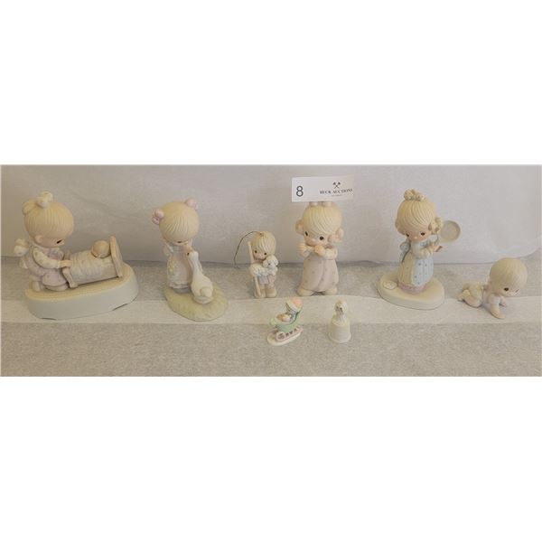 A 3rd Heart-Warming Assortment Of "Precious Moments" Ornaments By Jonathan And David