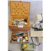 Image 3 : A Vintage Sewing Machine By Brother, With Sewing Kit/Assorted Sewing Accessories