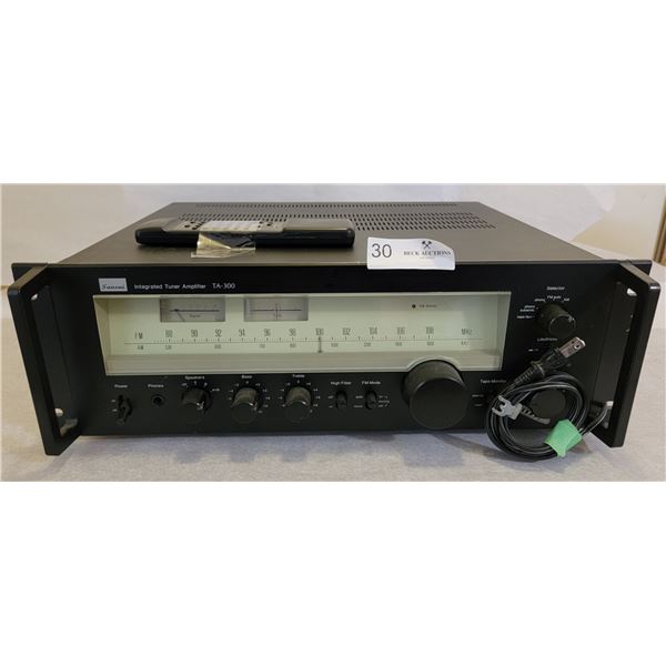 A Integrated Tuner Amplifier (TA-300) By Sansui
