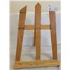 Image 1 : 2 Art Easels With A Well Loved Art Kit/Supplies ( Canvas's, Paint, Brushes, Paint Palette Etc.)