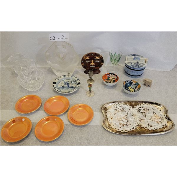 A Charming Assortment Of (Porcelain/Glass/Metal) Figurines And Ornaments