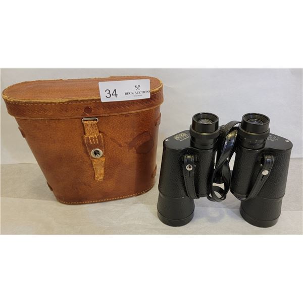 A Set Of Maecuron Binoculars ( 7 x 50 Field 7' Coated ) With Case