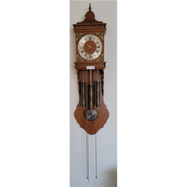 A Stunning Antique Pendulum Clock (Wall Mounted)