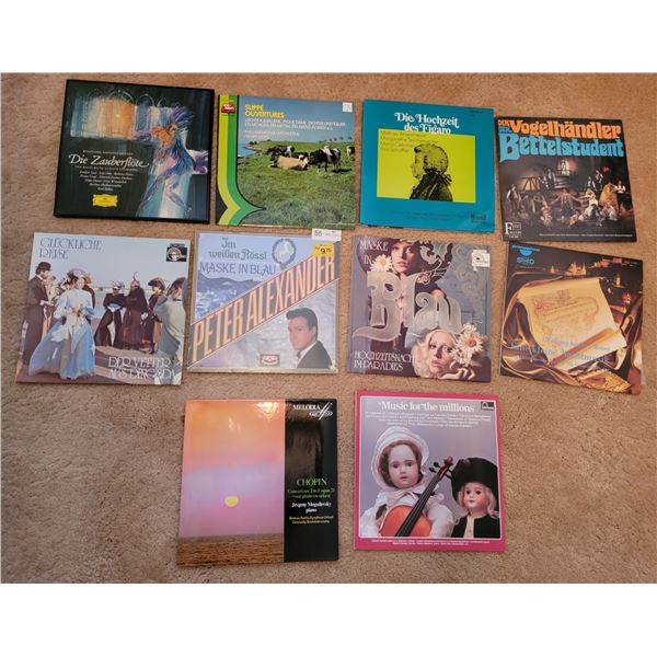 A Collection Of 10 Classic Records