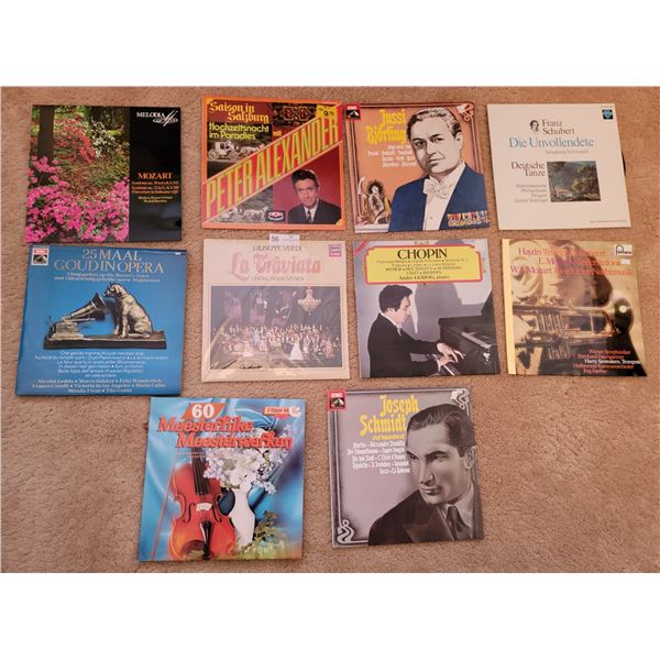 A Collection Of 10 Classic Records