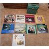 Image 1 : An Assortment Of 9 Classic Records With Plaid Record Carrier