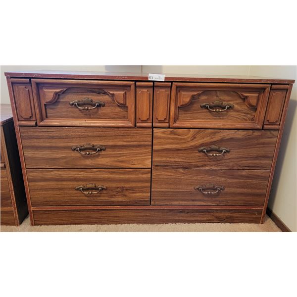 A Charming Dresser And Side Table Combo