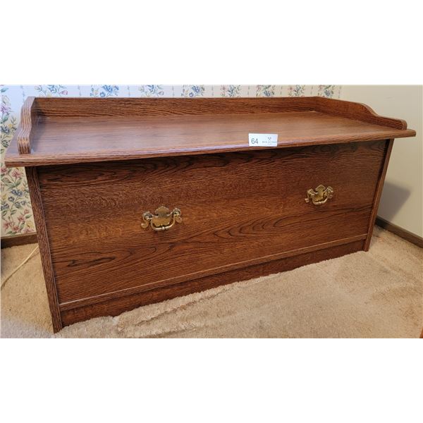 A Wonderful Vintage Wooden Chest