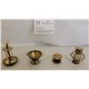 Image 1 : A Shimmering Assortment Of Brass Ornaments