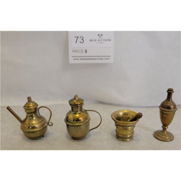 A Charming Assortment Of Brass Ornaments