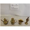 Image 2 : A Charming Assortment Of Brass Ornaments