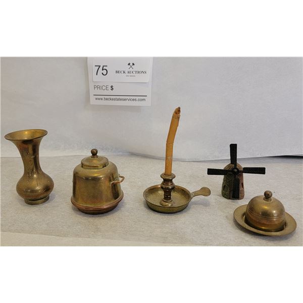 An Assortment Of Metallic Ornaments