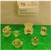 Image 2 : A Charming Assortment Of Adorable Swarovski Crystal And Glass Ornaments