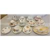 Image 2 : An Eye Catching Assortment Of Beautiful China (Tea Cups, Saucers, Creamers, Bowls, Sugar Bowl etc.)