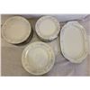 Image 6 : A Large Assortment Of China By JLMENAU ( Plates And Serving Platter )