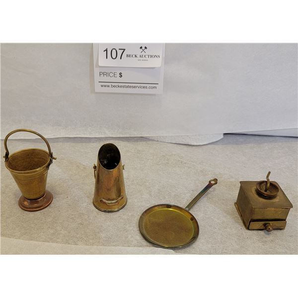 A Stunning Assortment Of Brass Ornaments